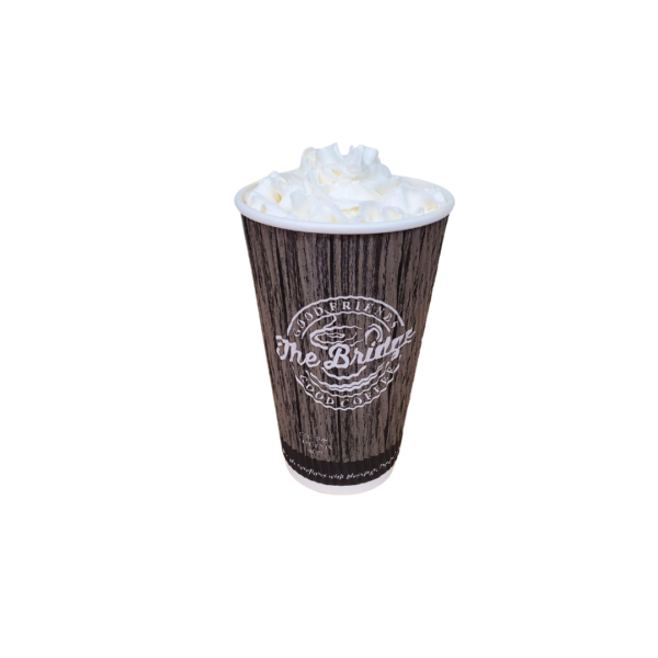 FLAVORED WHITE HOT CHOCOLATE