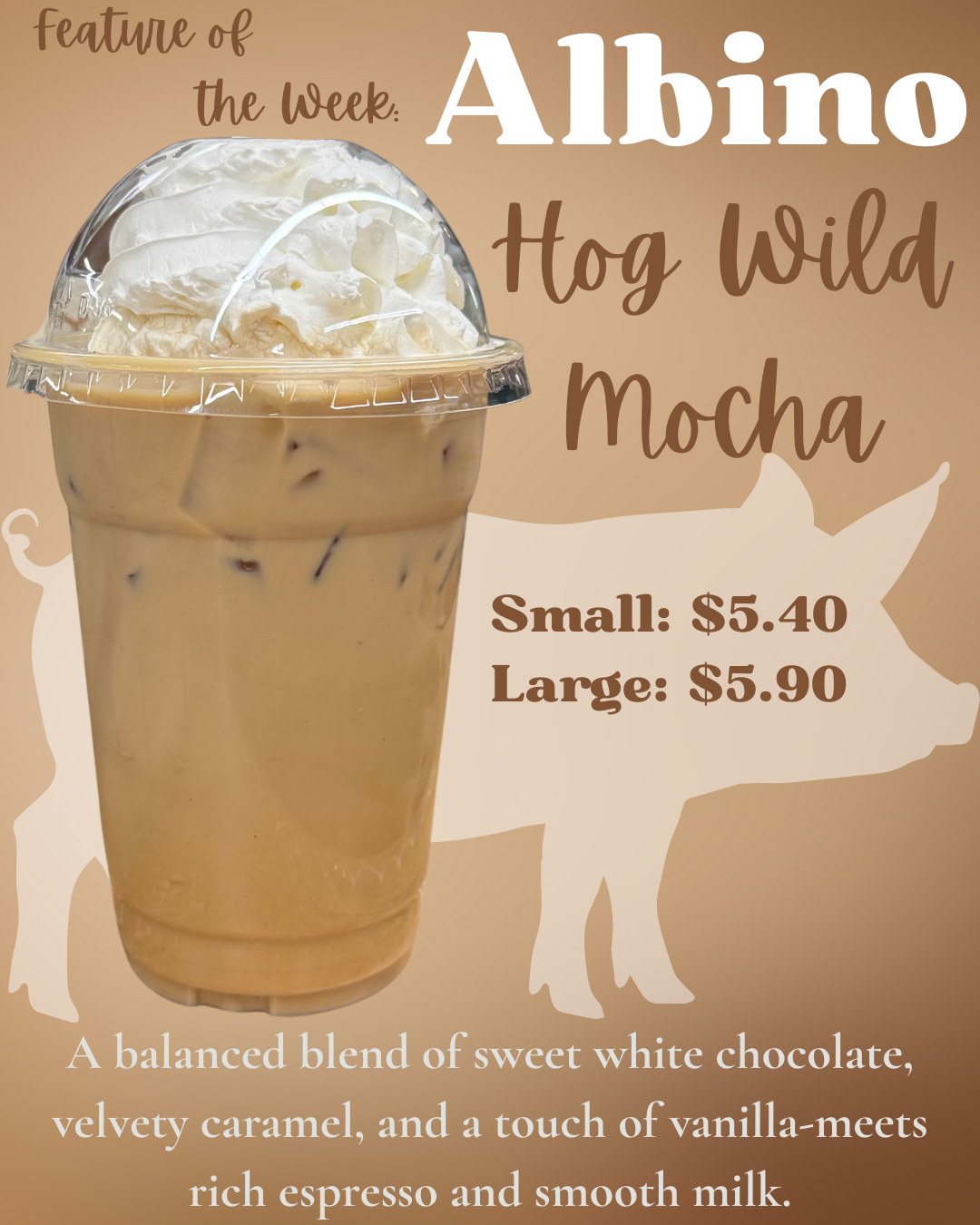 coffee near me, mocha, hog wild