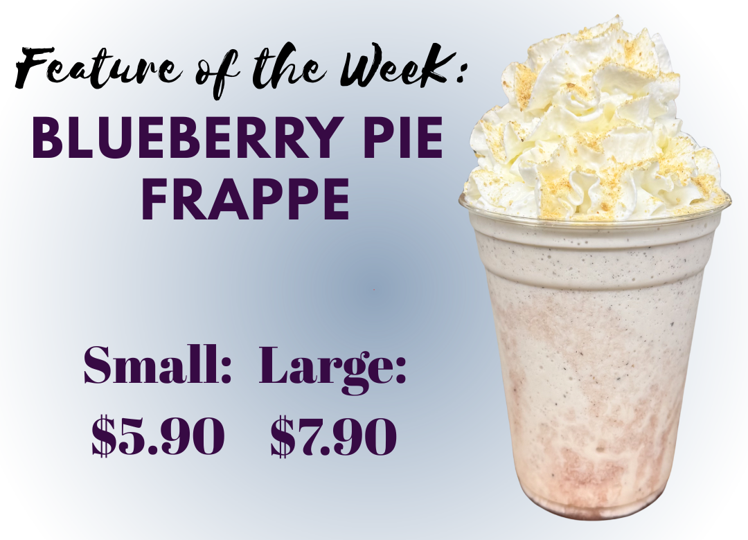 coffee near me, blueberry, frappe, ebels, coffee, falmouth, reed city